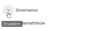 Hier wird das Zuklappen der Governance-Attribute symbolisiert.