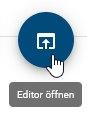 Der Screenshot zeigt den Button, um in den Diagrammeditor zu gelangen.