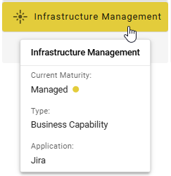 This screenshot shows an extended tooltip that appears when you move the mouse pointer over a target object.
