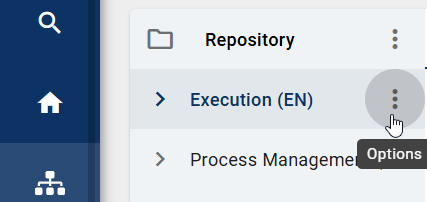 This screenshot shows an example of a context menu. You can recognize it by the three dots stacked on top of each other, which are used to open it.