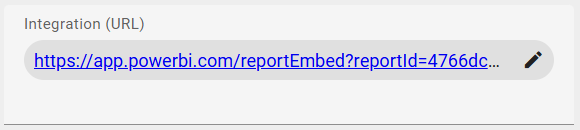 The screenshot shows the "Integration (URL)" attribute in the details of a checked out diagram.