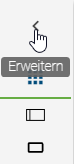 Die Option "Erweitern" der Symbolpalette wird hier angezeigt.