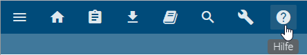 Dieser Screenshot zeigt die Schaltfläche "Hilfe" in der Menüleiste.